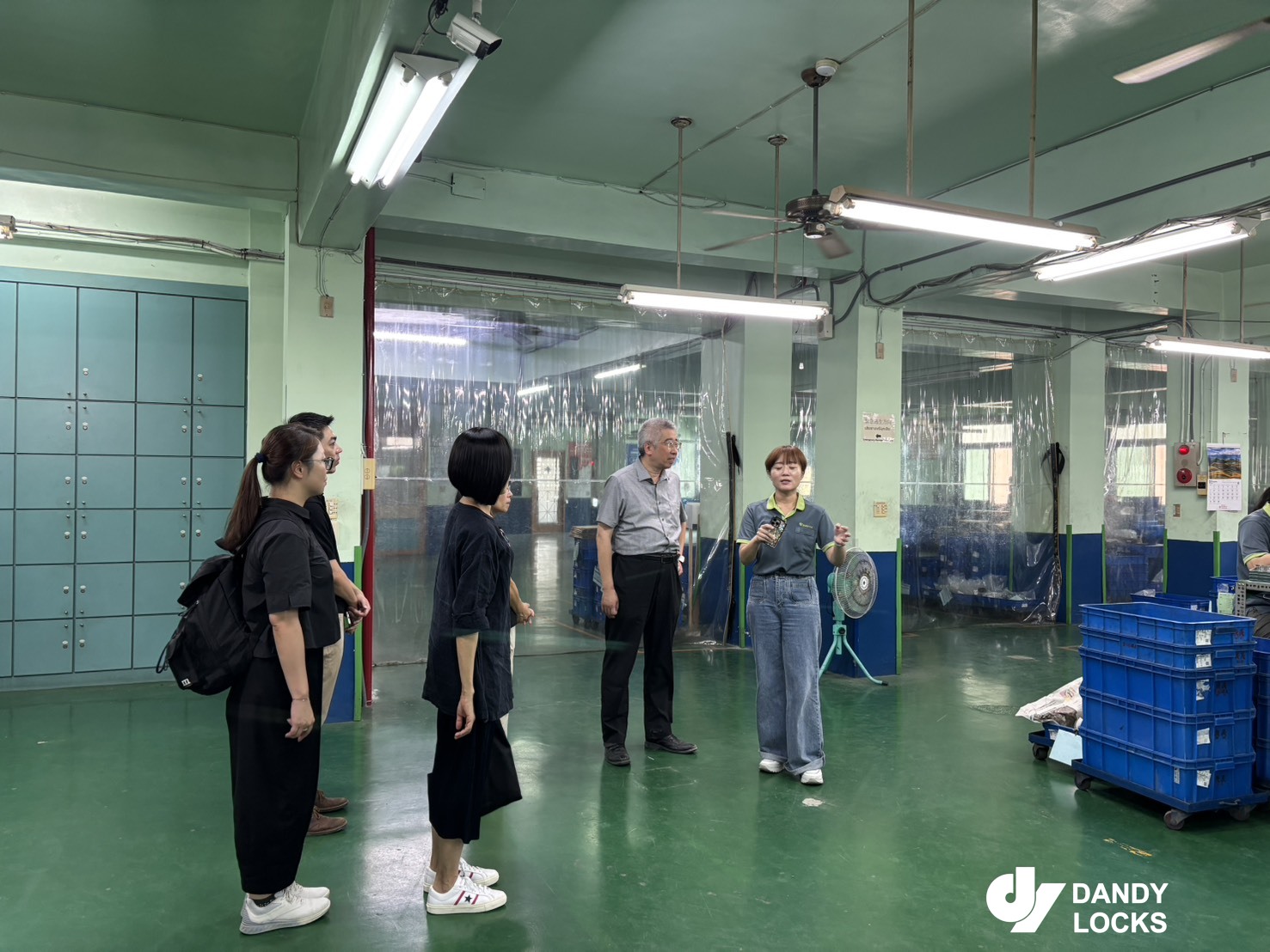 T22 project visit at Duen Yih Metal with IDA and TDRI officials exchanging insights